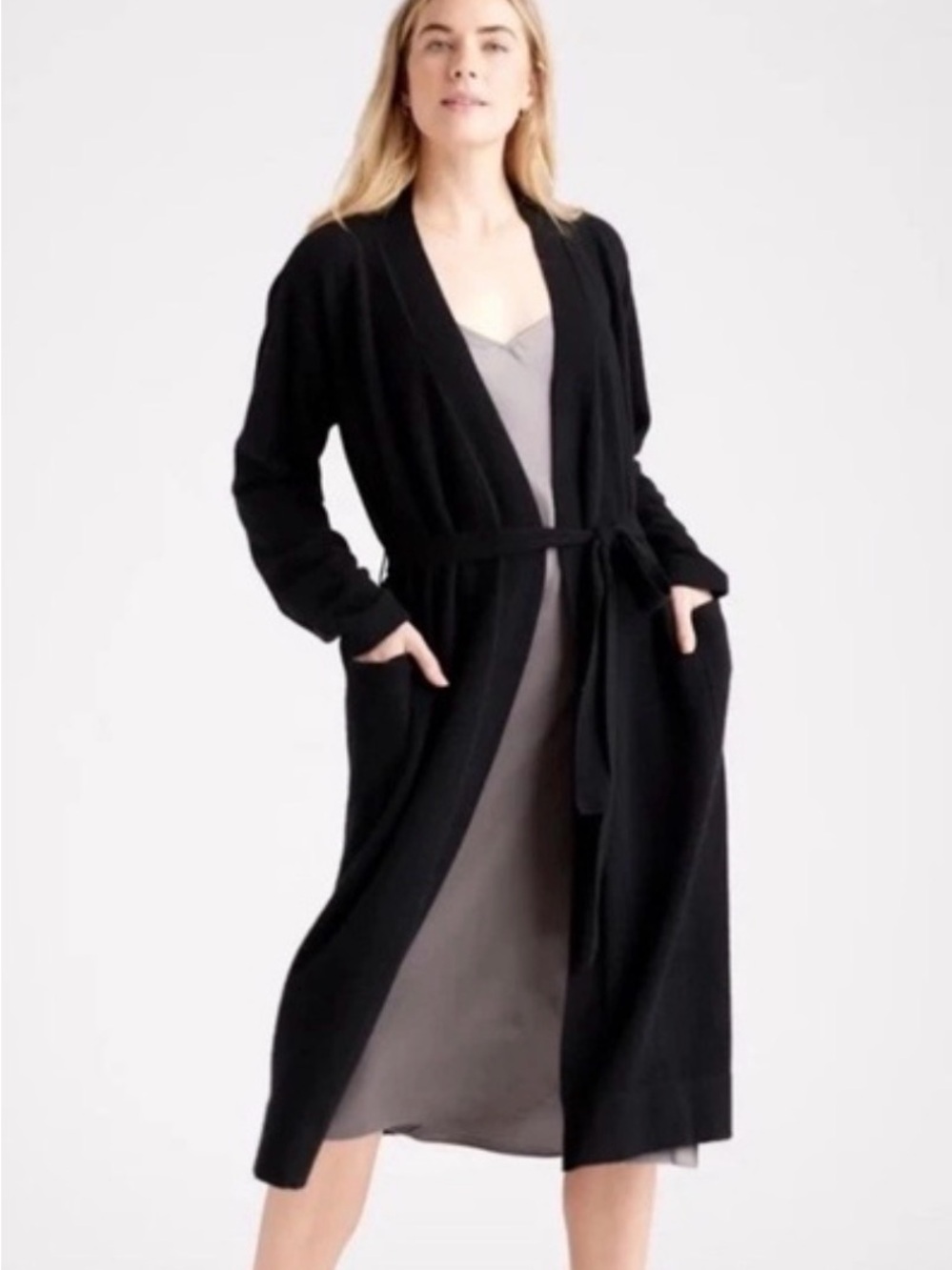 Quince Cashmere Robe Medium